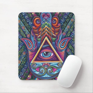 Mystische Augen Mousepad