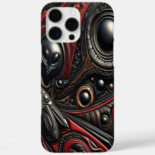 Mystische Begegnung mit kosmischer Alien iPhone 16 Pro Max Hülle