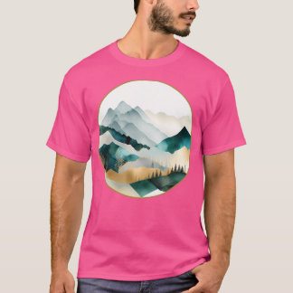 Mystische Berge aktiv T-Shirt