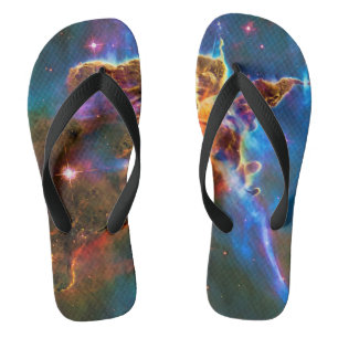 Mystische Berge - Carina Nebula Astronomie-Bild Flip Flops