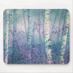 Mystische Birke Mousepad