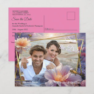 Mystische Blume des übernatürlichen Reiches Ankündigungspostkarte