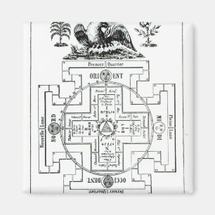 Mystische Darstellung von Solomon Magnet