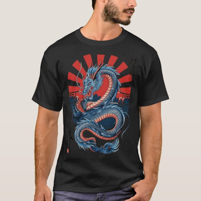 Mystische Drachen: Legendäre Kunst für T - Shirt u (Vorderseite)