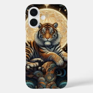 Mystische Dschungelkatze - Tiger iPhone 16 Hülle