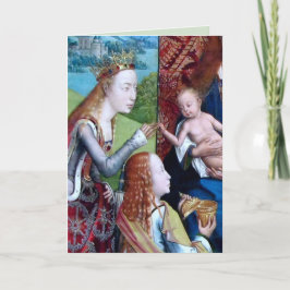 Mystische Ehe der St. Catherine von Alexandria Aut Karte