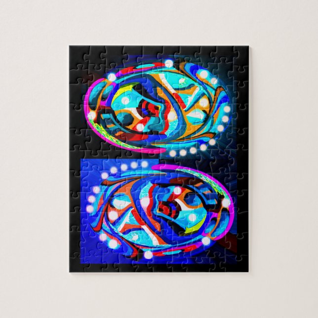 Mystische Eier Puzzle (Vertikal)