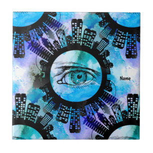 Mystische Eleganz im zeitgenössischen Stil Fliese