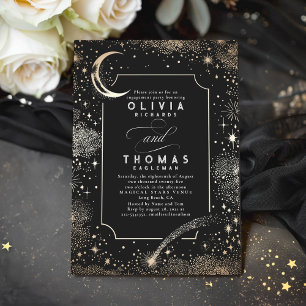 Mystische Engagement-Partei für den Starry Night M Einladung