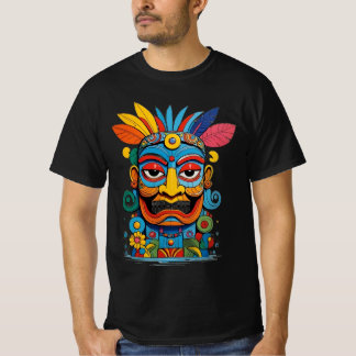 Mystische Farbmaske T-Shirt