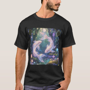 Mystische Fische Sternzeichen T-Shirt