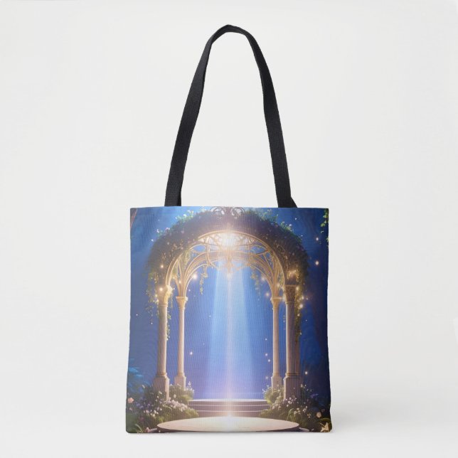 Mystische Forest Archway Light Tasche (Vorderseite)