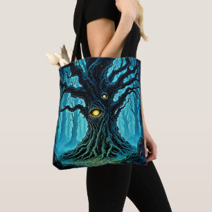 Mystische Forest Eye Tree Art