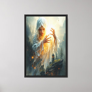 Mystische Forest Spirit Fantasy Leinwand Mauer Art