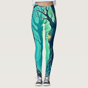 Mystische Forstbeobachter Leggings