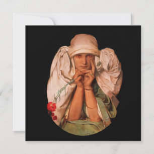 Mystische Frau mit Narbe