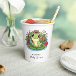 Mystische Frog-Babydusche Pappbecher