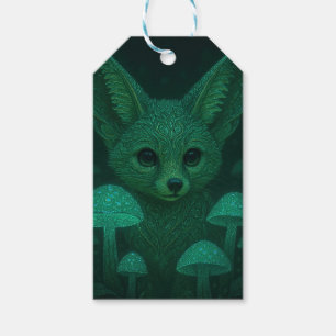 Mystische Fuchs Geschenkanhänger Fairycore Pilz