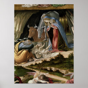 Mystische Geburt Christi, 1500 Poster