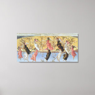 Mystische Geburt Christi Leinwanddruck