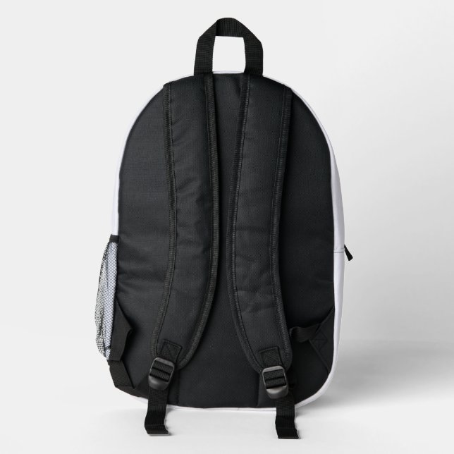 Mystische Geschichten Bedruckter Rucksack (Rückseite)