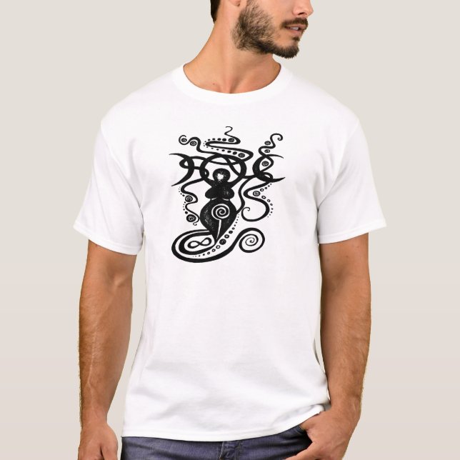 Mystische Göttin 1 T-Shirt (Vorderseite)