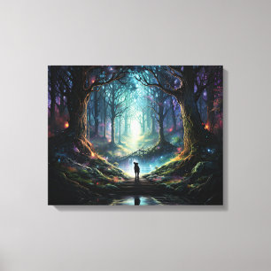 "Mystische große Grenze" Leinwanddruck