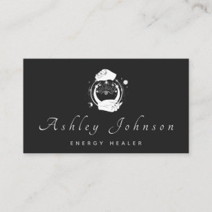 Mystische Hände und Psychische Augen des Dritten A Visitenkarte