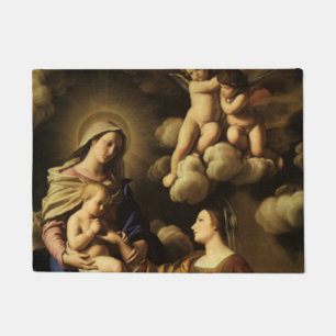 Mystische Heirat von St. Catherine - Sassoferrato Fußmatte