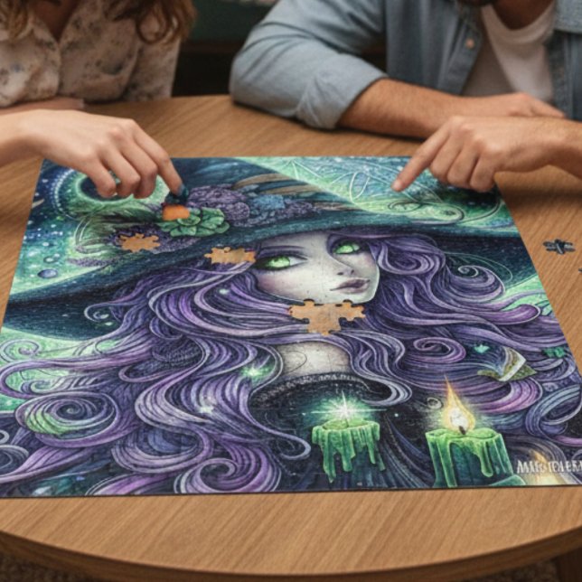 Mystische Himmelshexe Puzzle (Von Creator hochgeladen)