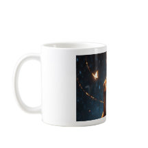 Mystische Hirsch-Mädchen-Tasse