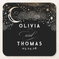 Mystische Hochzeit von Celestial Black und Gold