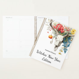 Mystische Jahreszeiten | Samhain Grimoire Buch der Planer