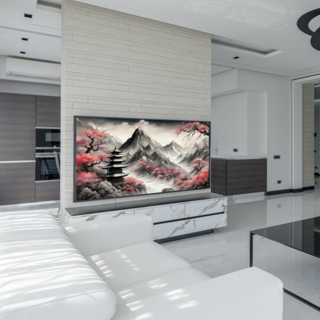 Mystische japanische Berge Poster (Von Creator hochgeladen)