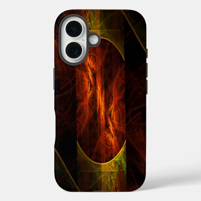 Mystische Jungle Abstrakte Kunst Case-Mate iPhone Hülle (Rückseite)