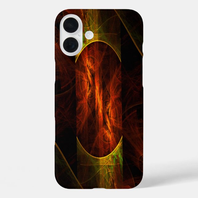 Mystische Jungle Abstrakte Kunst Case-Mate iPhone Hülle (Rückseite)