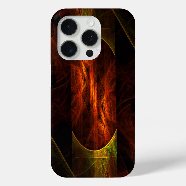 Mystische Jungle Abstrakte Kunst Case-Mate iPhone Hülle (Rückseite)