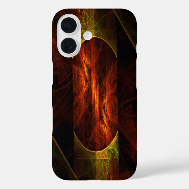 Mystische Jungle Abstrakte Kunst Case-Mate iPhone Hülle (Rückseite)