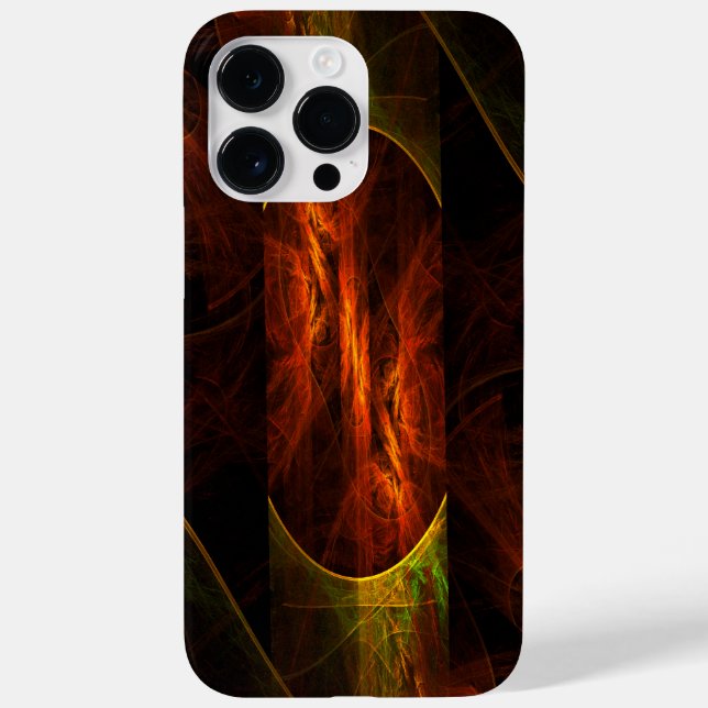 Mystische Jungle Abstrakte Kunst Case-Mate iPhone Hülle (Rückseite)