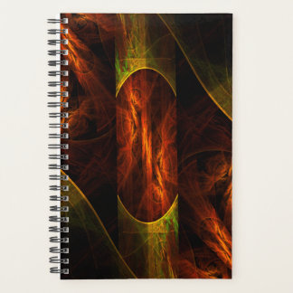 Mystische Jungle Abstrakte Kunst Planer