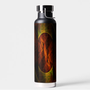 Mystische Jungle Abstrakte Kunst Trinkflasche