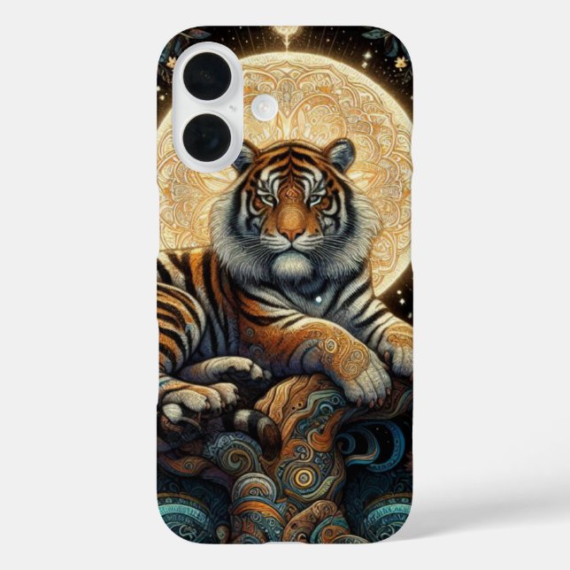 Mystische Jungle Cat - Tiger Case-Mate iPhone Hülle (Rückseite)