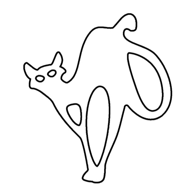 Mystische Katze ein mutiger Ausdruck von Eleganz Tasse (Mystical Cat A Bold Expression of Elegance)