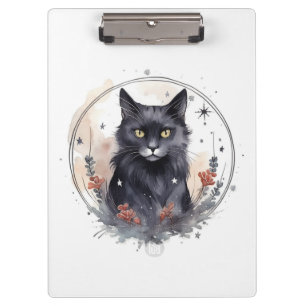 Mystische Katze Klemmbrett