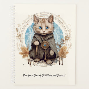 Mystische Katze Planer