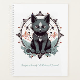 Mystische Katze Planer