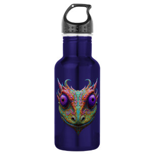 Mystische Kröte/Gecko/Frosch Edelstahlflasche