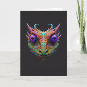 Mystische Kröte/Gecko/Frosch Karte