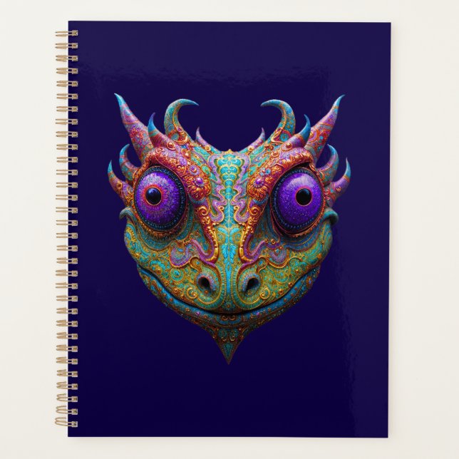 Mystische Kröte/Gecko/Frosch Planer (Vorderseite)