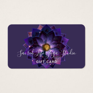 Mystische Lotusblumen-Mandala New Age-Geschenkka